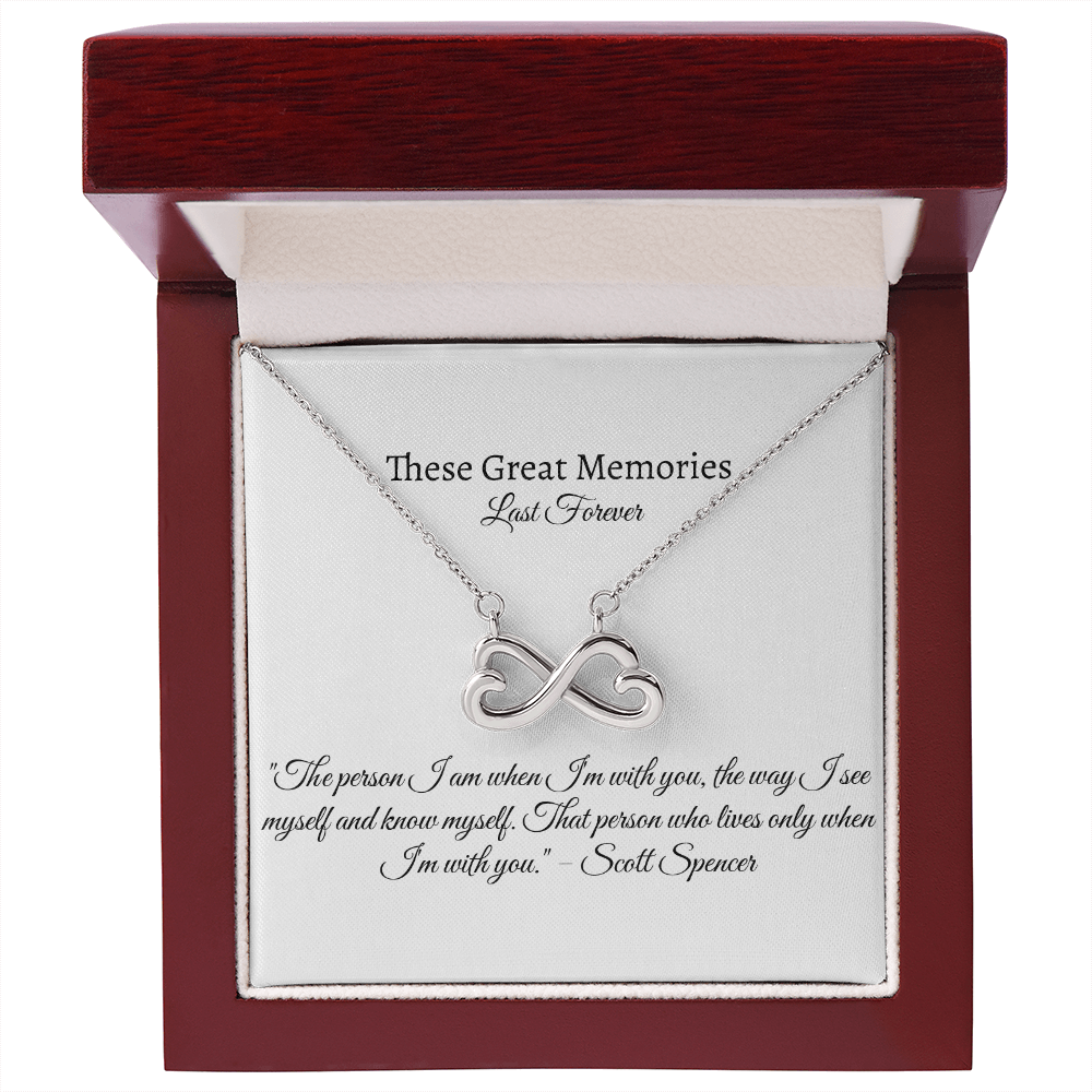Endless Love Necklace – Personalized Gift for Her | Anniversary & Birthday Jewelry