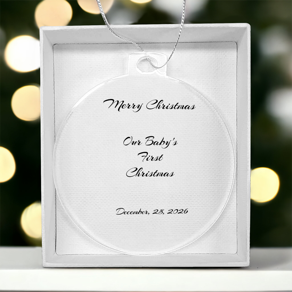 Baby's First Christmas