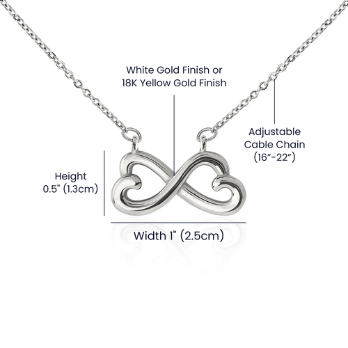 Endless Love Necklace – Personalized Gift for Her | Anniversary & Birthday Jewelry