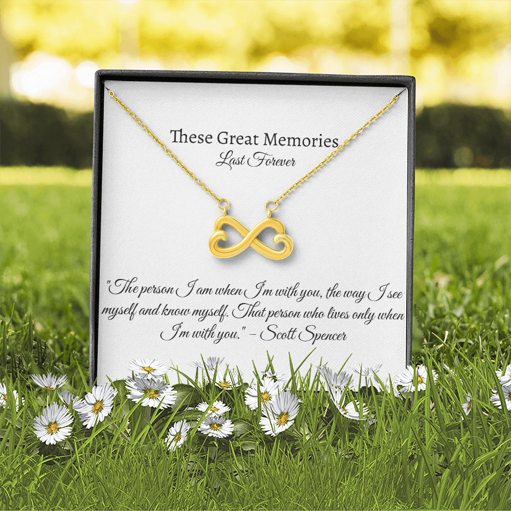 Endless Love Necklace – Personalized Gift for Her | Anniversary & Birthday Jewelry