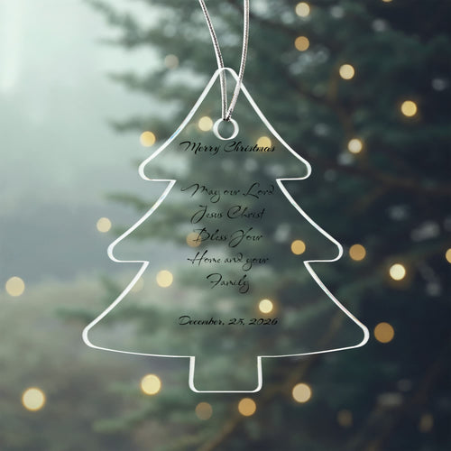 Christmas Blessing Tree Ornament