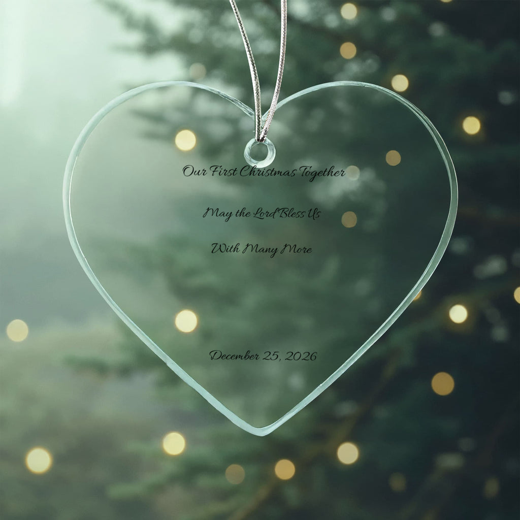 Our First Christmas Together Christmas Ornament