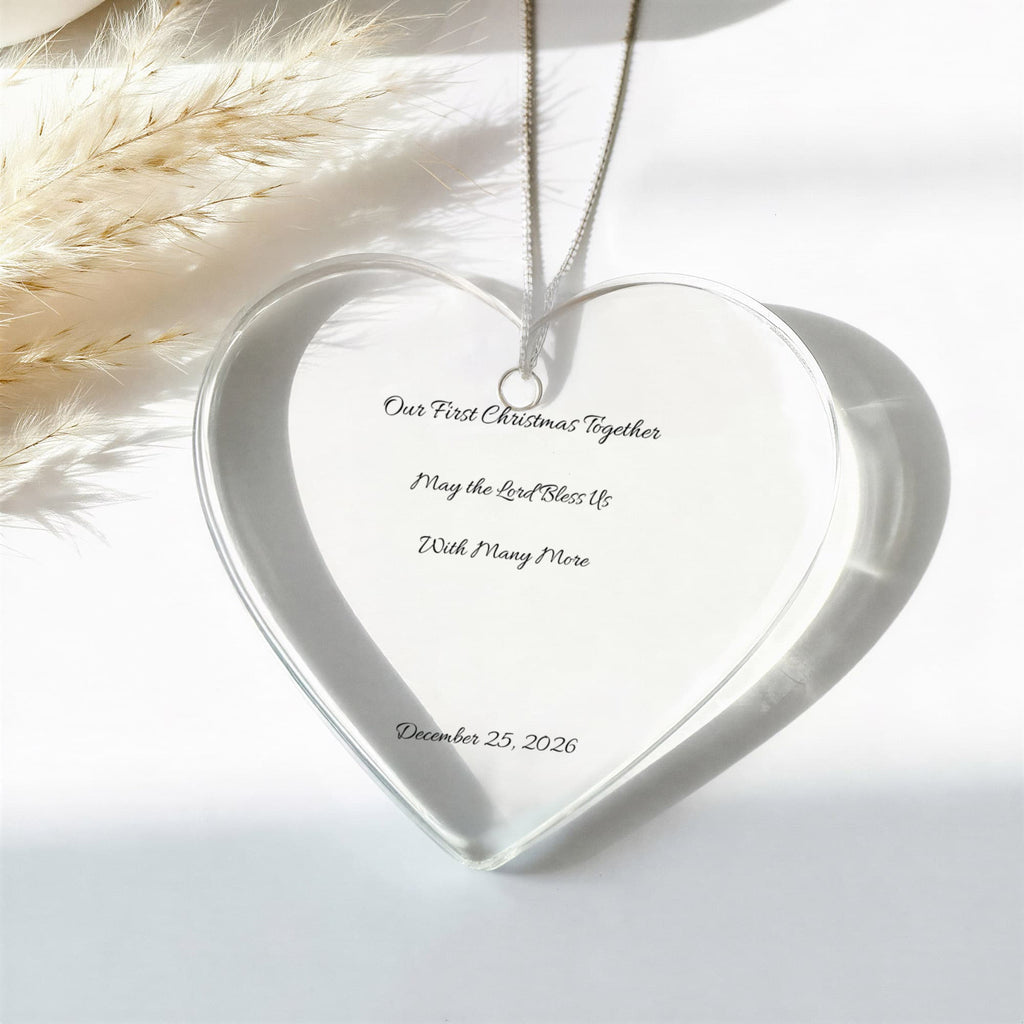 Our First Christmas Together Christmas Ornament