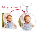 Custom Photo Necklace – Personalized Picture Pendant for People & Pets